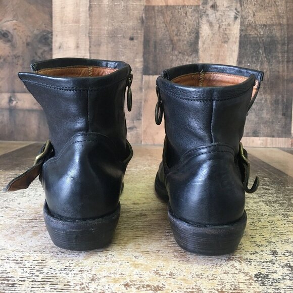 Fiorentini Baker Black Ankle Booties Boots Womens EUR 36 US 6 - Picture 7 of 12